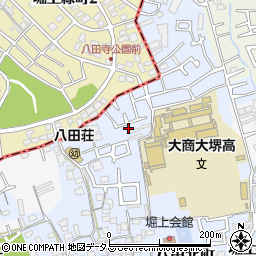 大阪府堺市中区堀上町284-15周辺の地図