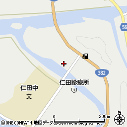 仁田地区デイサービスセンター御嶽の里周辺の地図