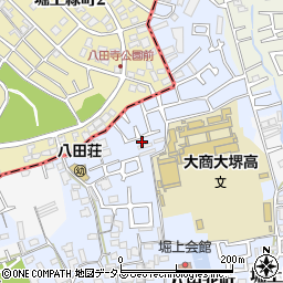 大阪府堺市中区堀上町284-14周辺の地図