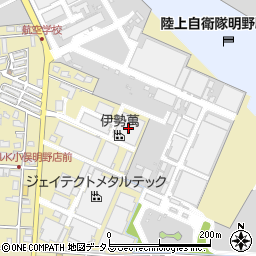 伊勢萬周辺の地図