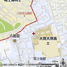 大阪府堺市中区堀上町287-1周辺の地図