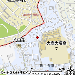 大阪府堺市中区堀上町284-11周辺の地図