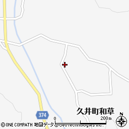 広島県三原市久井町和草1297周辺の地図
