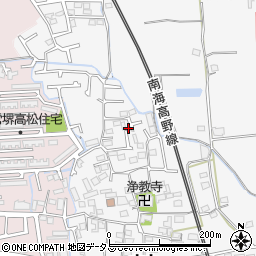 大阪府堺市東区丈六286-16周辺の地図