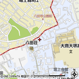大阪府堺市中区堀上町513-5周辺の地図