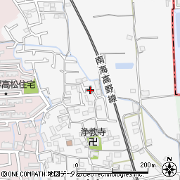 大阪府堺市東区丈六286-10周辺の地図