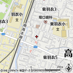 浅田鍼灸専門院周辺の地図