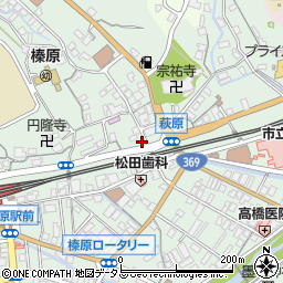 奈良県宇陀市榛原萩原2674-1周辺の地図