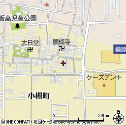 奈良県橿原市小槻町552周辺の地図