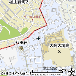 大阪府堺市中区堀上町284周辺の地図