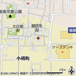 奈良県橿原市小槻町553周辺の地図