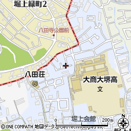 大阪府堺市中区堀上町284-9周辺の地図