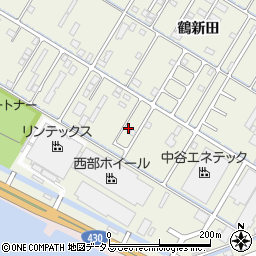 岡山県倉敷市連島町鶴新田2614-11周辺の地図