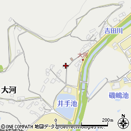 岡山県笠岡市大河636周辺の地図