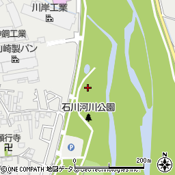 八尾河内長野自転車道線周辺の地図