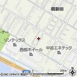 岡山県倉敷市連島町鶴新田2614-14周辺の地図
