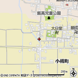 奈良県橿原市小槻町206周辺の地図
