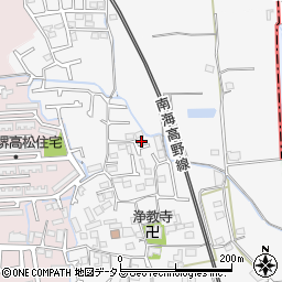 大阪府堺市東区丈六286-7周辺の地図