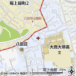 大阪府堺市中区堀上町284-7周辺の地図