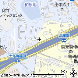 大阪府堺市中区福田1352周辺の地図