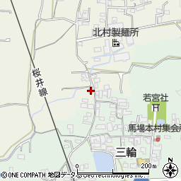 奈良県桜井市茅原148周辺の地図