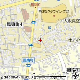 城西物流倉庫株式会社　大阪営業所周辺の地図