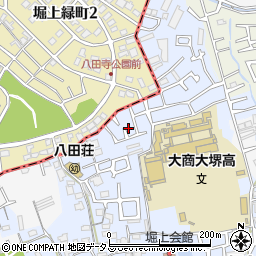 大阪府堺市中区堀上町284-5周辺の地図