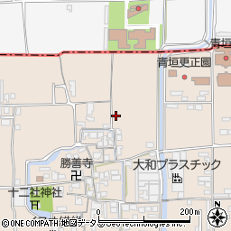 奈良県大和高田市藤森周辺の地図