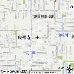 奈良県香芝市良福寺197-16周辺の地図