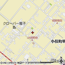 三重県伊勢市小俣町明野348-4周辺の地図