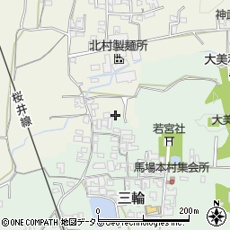 奈良県桜井市茅原155周辺の地図