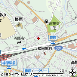 奈良県宇陀市榛原萩原2328周辺の地図