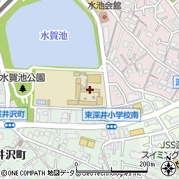 堺市立東深井小学校周辺の地図