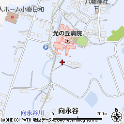 広島県福山市駅家町向永谷324周辺の地図