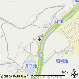 岡山県笠岡市大河623-1周辺の地図