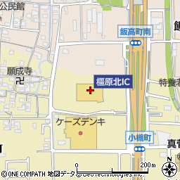 奈良県橿原市小槻町523周辺の地図
