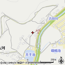 岡山県笠岡市大河616周辺の地図