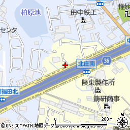 大阪府堺市中区福田1402周辺の地図