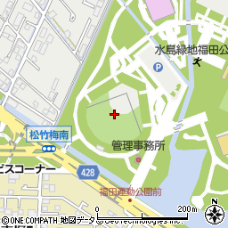 水島緑地福田公園野球場周辺の地図