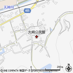 大崎公民館周辺の地図