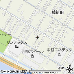 岡山県倉敷市連島町鶴新田2614-4周辺の地図