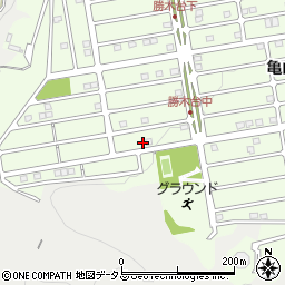 広島県広島市安佐北区亀山西2丁目24-12周辺の地図