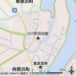 小川町民会館周辺の地図
