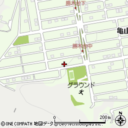 広島県広島市安佐北区亀山西2丁目24-11周辺の地図