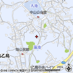 岡山県倉敷市玉島乙島1069周辺の地図