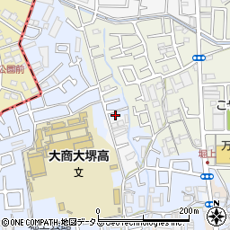 大阪府堺市中区堀上町204-14周辺の地図