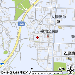 岡山県倉敷市玉島乙島7332周辺の地図