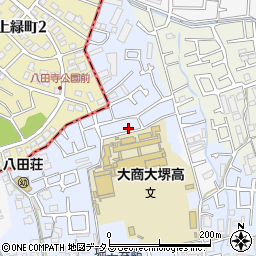 大阪府堺市中区堀上町272-12周辺の地図