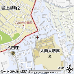 大阪府堺市中区堀上町272-27周辺の地図