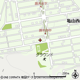 広島県広島市安佐北区亀山西2丁目24-7周辺の地図